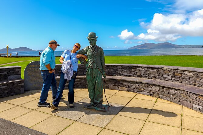 Explore the Ring of Kerry & Skellig Ring in Style-Private Tour - Valentia Island telegraph field and Geokaun Mountain views
