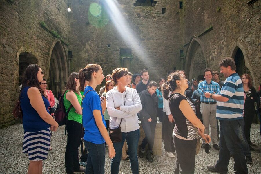 From Dublin: Blarney, Rock of Cashel and Cahir Castles Tour - Cahir Castle: One Last Guided Look at Medieval Defenses