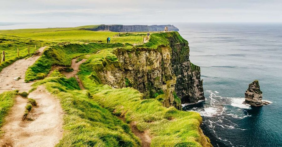 From Galway: Aran Islands and Cliffs of Moher Tour & Cruise - The top walk at the Cliffs: one hour, so aim for your priorities