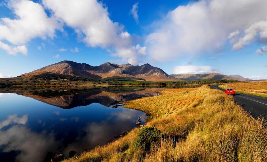 From Galway: Castles of Connemara Full-Day Tour - Clifden and the Sky Road: panoramic views that explain the region