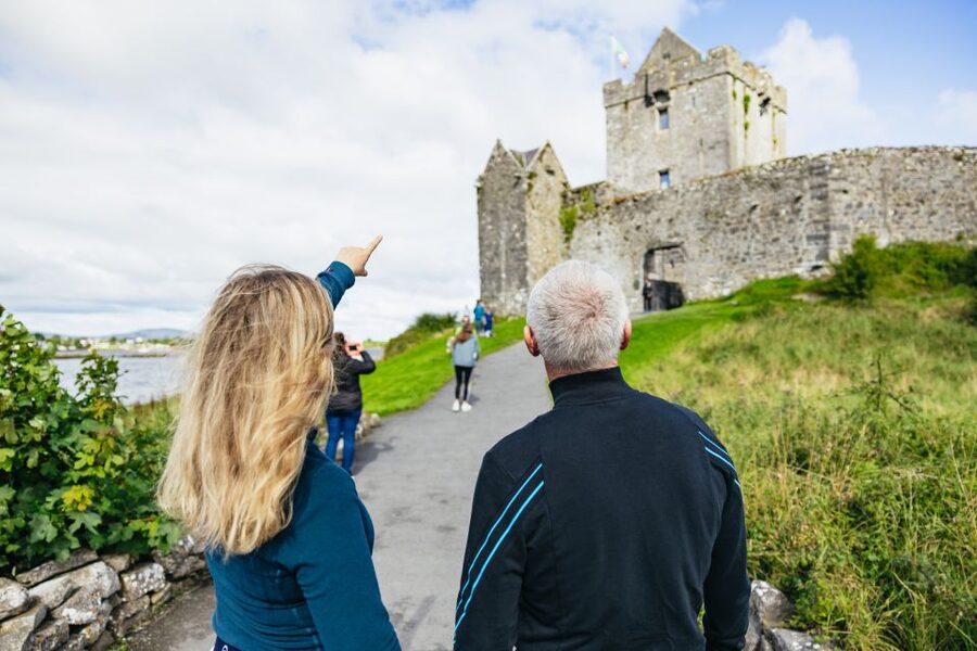 From Galway: Full-Day Cliffs of Moher & Burren Guided Tour - First stop energy: the 9:30 AM Kinlay Hostel launch