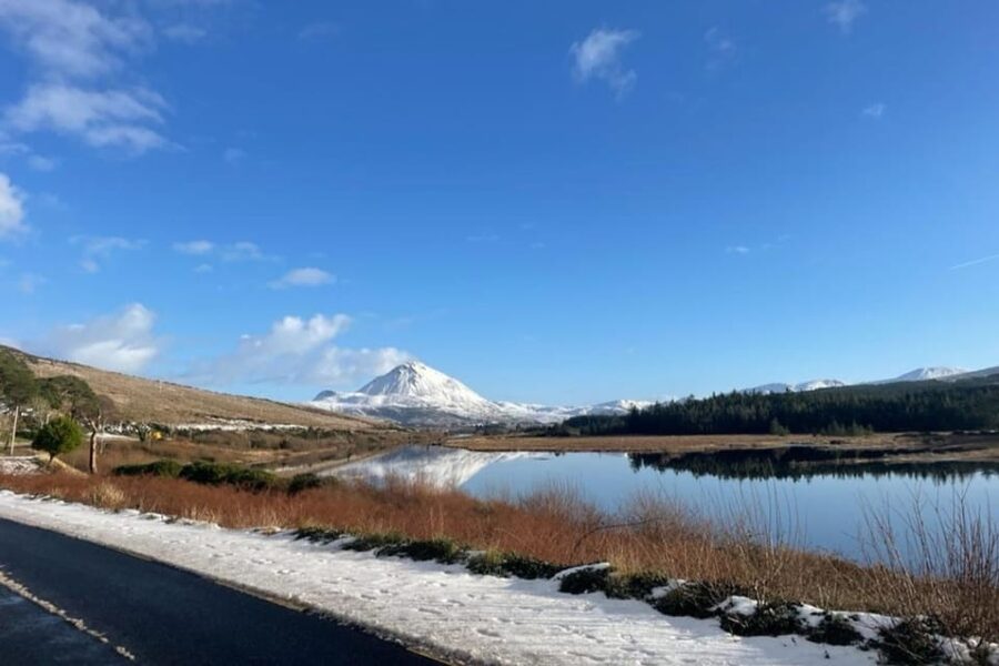 Gweedore: Guided eBike Tour - Dunlewey village, the church and graveyard, and local folklore