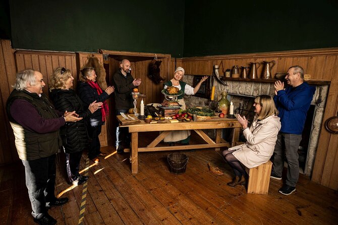 Interactive Living History in Dalkey Castle near Dublin City - Heritage Centre screens and scale models: learning that works on your phone-brain