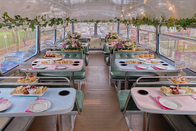 Irish Afternoon Tea on 1960s Vintage Bus in Dublin - A restored 1960s Routemaster makes tea feel like sightseeing theater