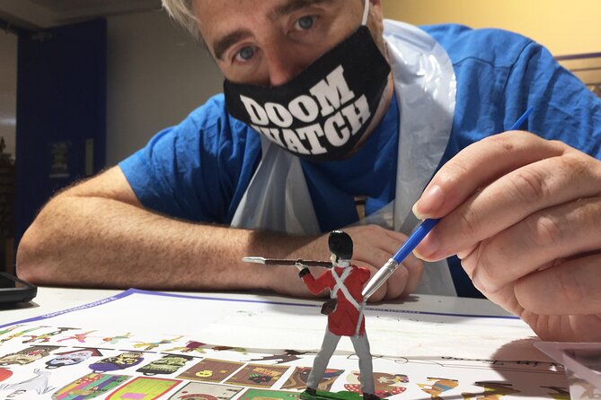 Paint a Metal Miniature - Toy Museum exhibits included for extra value