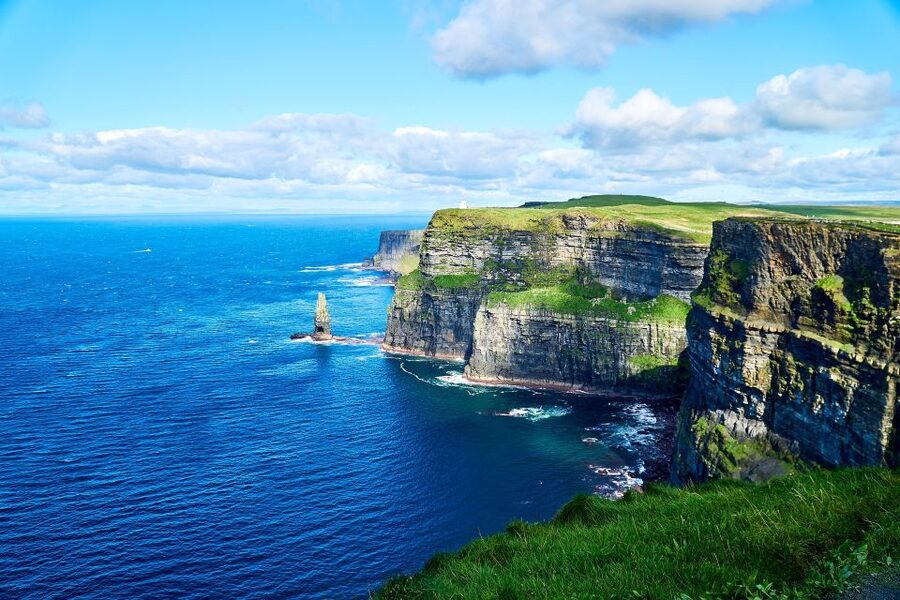 Rail Tour from Dublin: 2-Day West Coast Explorer - Day 1: Limerick, Bunratty, Cliffs of Moher, Burren, and a night in Galway