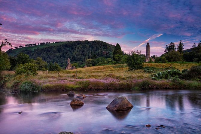 Shore Excursion from Dublin: Including Dublin highlights and Glendalough - County Wicklow views from the window: “Garden of Ireland” energy