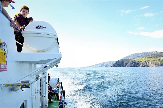Slieve League cliffs cruise. Donegal. Guided. 1 ¾ hours. - Weather, rescheduling, and how to plan for choppy water
