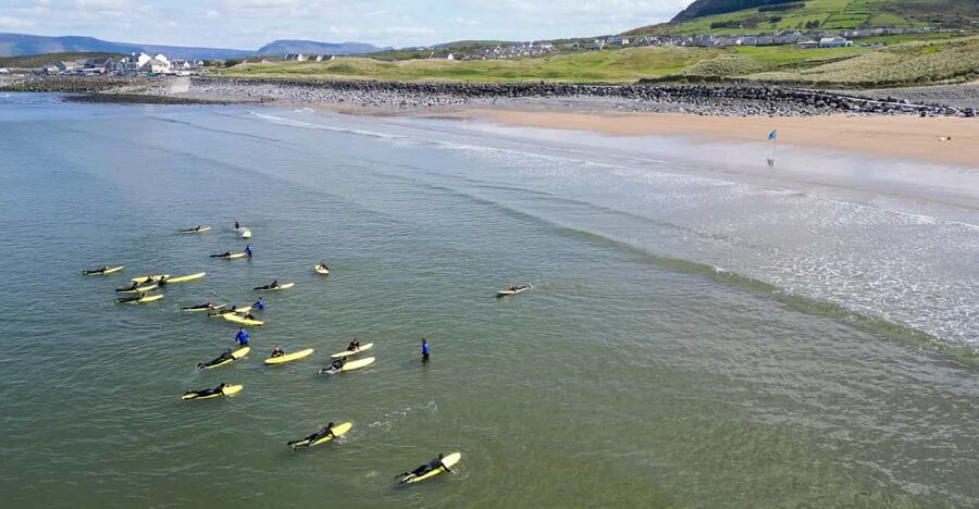 Surf Lessons in Co. Sligo, on The Wild Atlantic Way - Safety, Coaching Style, and the Instructor to Student Ratio Advantage
