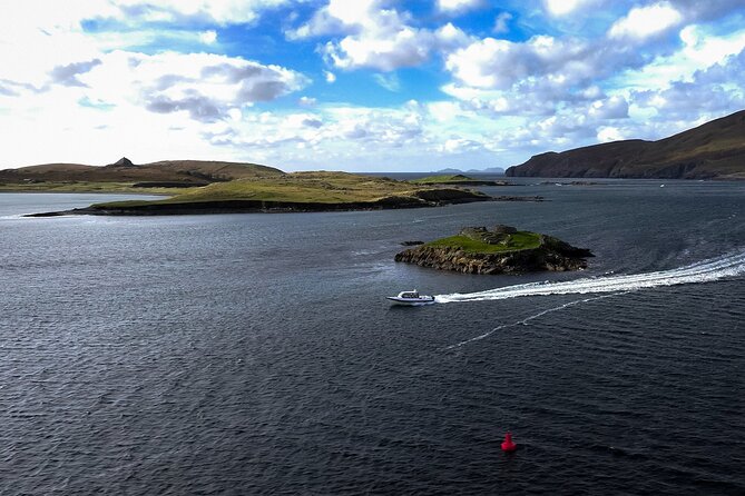 The Valentia Island Experience - Church Island monastery and the Skelligs connection you can see from the sea